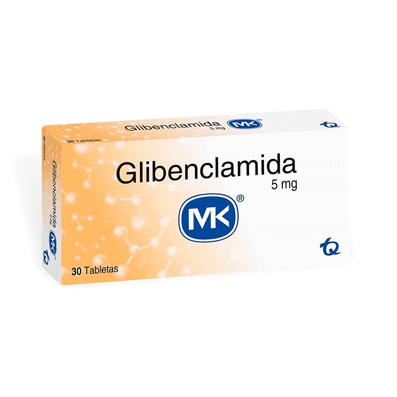 Glibenclamida Mk 30 Tabletas 5mg