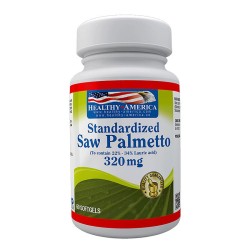 Saw Palmetto 320mg Healthy América 60 Cápsulas