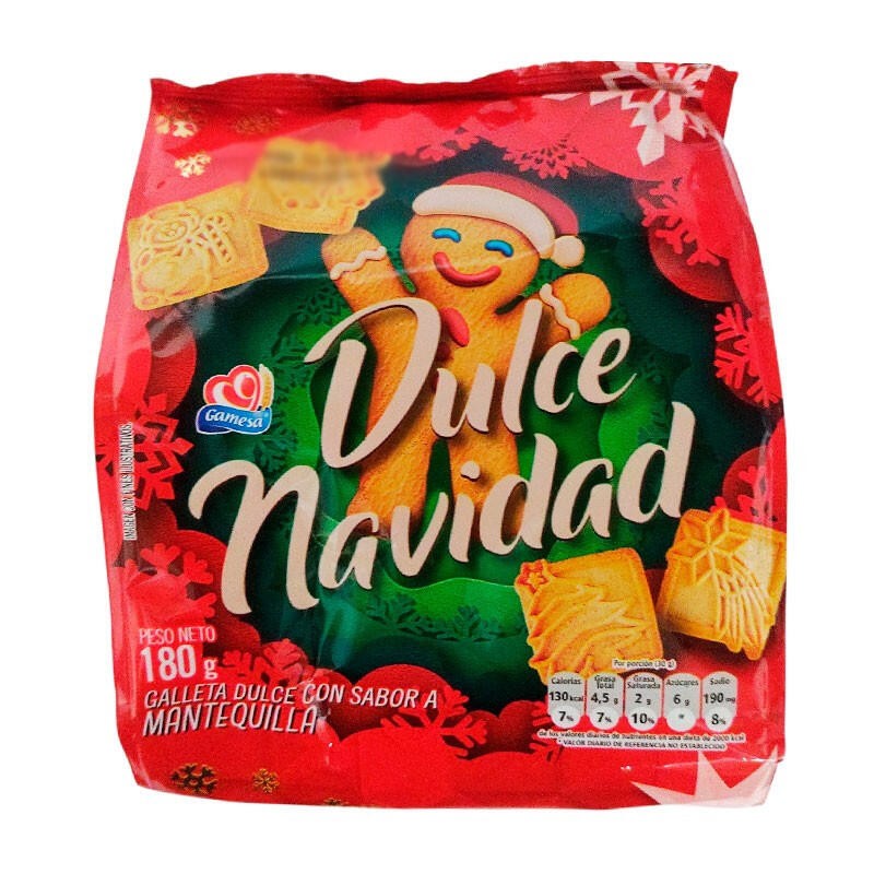 Galletas Dulce Navidad Gamesa 180gr