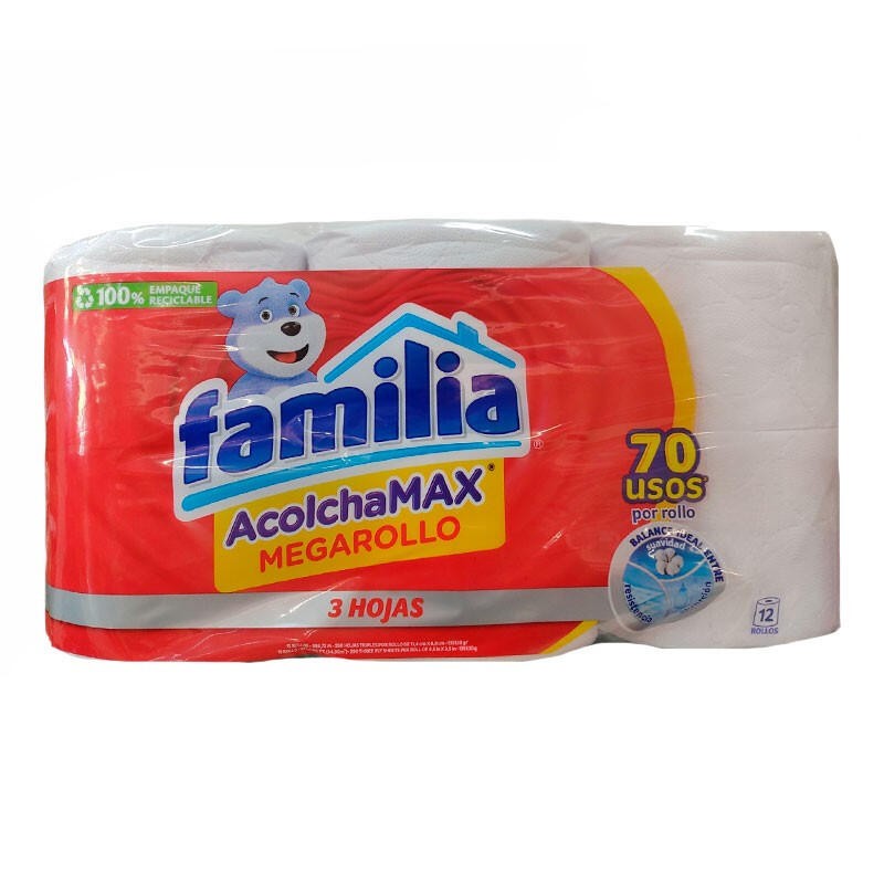 Papel Higiénico Familia AcolchaMax 12 Und