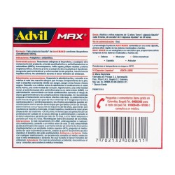 Advil Max 10 Cápsulas