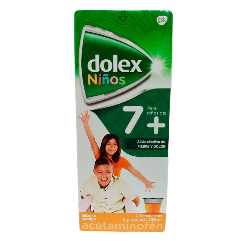 Dolex Niños 7+ Jarabe 120mL