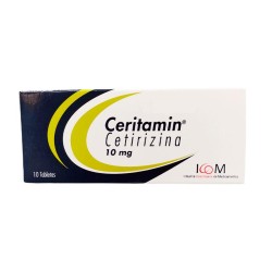 Ceritamin Icom 10 Tabletas 10mg