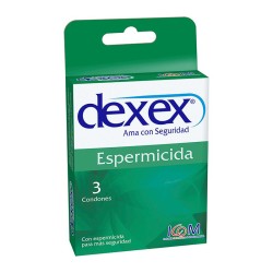 Preservativos Dexex Espermicida 3 Und Icom