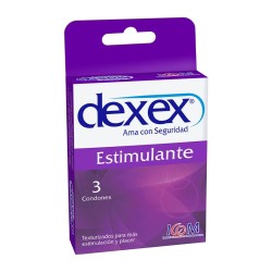 Preservativos Dexex Estimulante 3 Und Icom