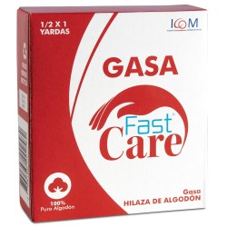 Gasa Hilaza de Algodón FastCare 1/2 x 1