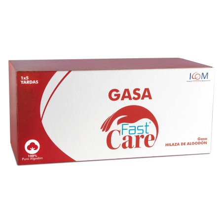 Gasa Hilaza de Algodón FastCare 1 x 5