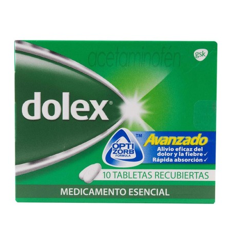 Dolex Avanzado 10 Tabletas 500mg