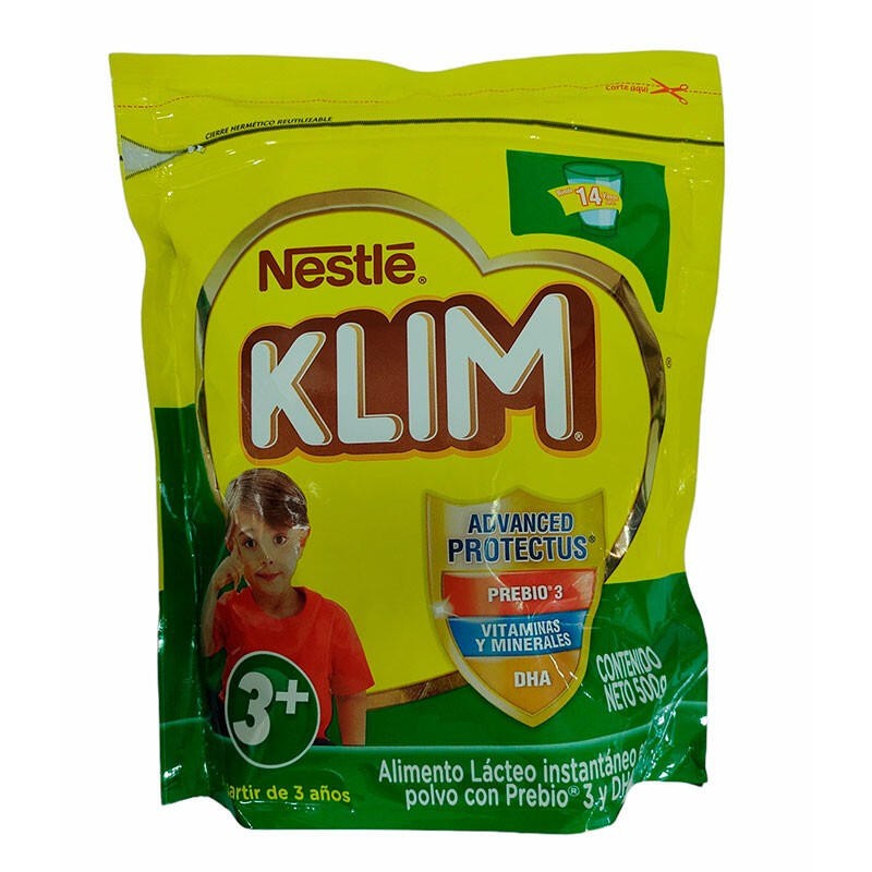 Leche Klim 3+ 500gr