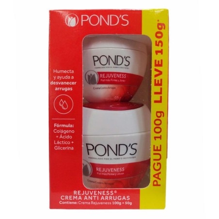 Crema Facial Pond's Rejuveness Pague 100gr Lleve 150gr