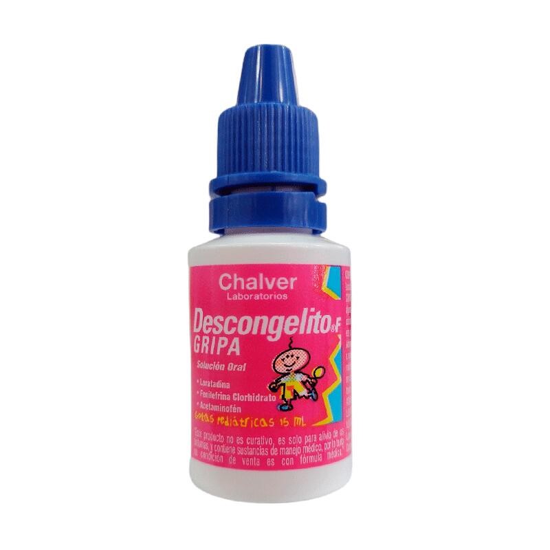 Descongelito F Gripa Niños Chalver 15ml