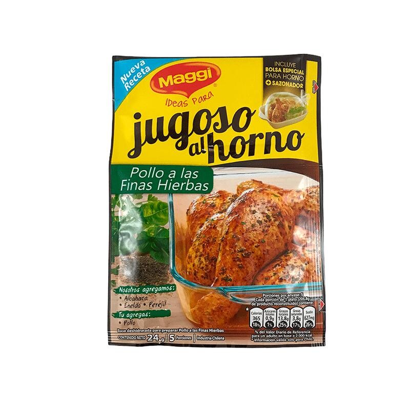 Base de Pollo Finas Hierbas al Horno Maggi 23.4gr