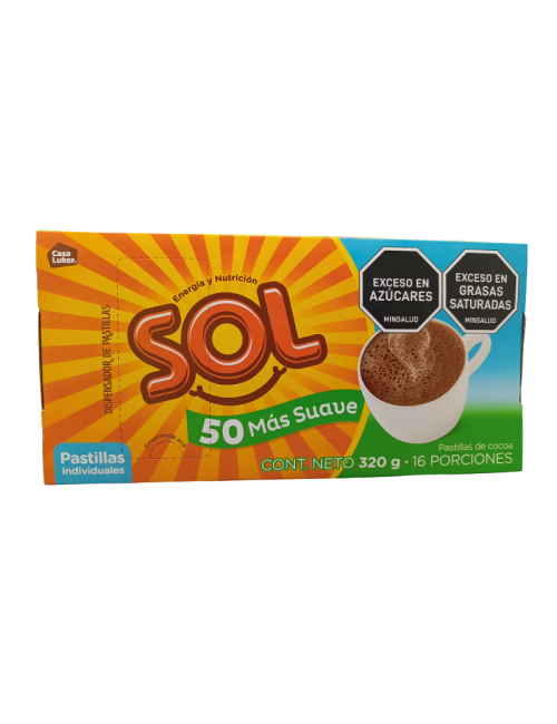 Chocolate Sol 50 Más Suave...