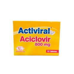 Activiral 10 Tabletas 800Mg