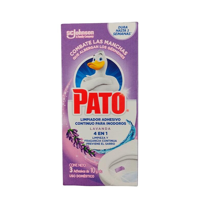 Pato Adhesivo Lavanda 3 Und 30gr