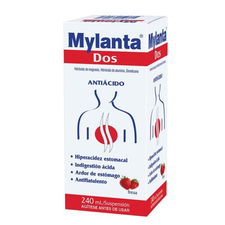 Mylanta Dos Fresa 240mL