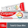 Crema Dental Colgate Total 12 Horas Clean Mint 150mL