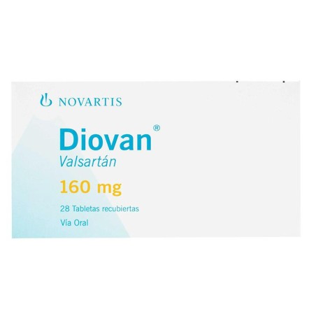 Diovan Novartis 28 Tabletas 160mg