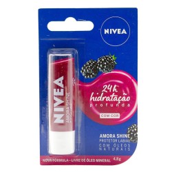 Protector Labial Nivea Amora Shine 4.8gr