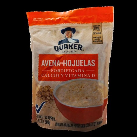 Avena en Hojuelas Quaker Fortificada 300gr