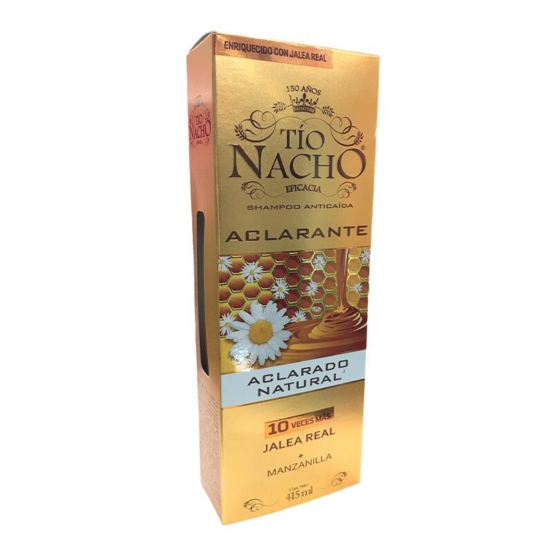 Shampoo Tío Nacho Jalea Real + Manzanilla Aclarante 415mL