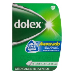 Dolex Avanzado 16 Tabletas 500mg