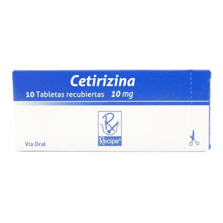 Cetirizina Recipe 10 Tabletas 10mg