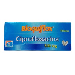 Bioquiflox 6 Tabletas 500mg