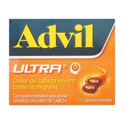 Advil Ultra 10 Cáspulas