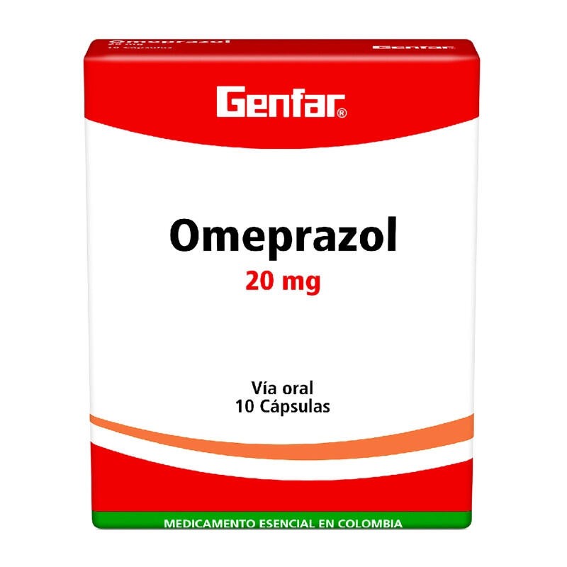 Omeprazol X20Mg X10 Capsulas