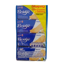 Galletas Wafer Bridge Vainilla 8 Und 240gr