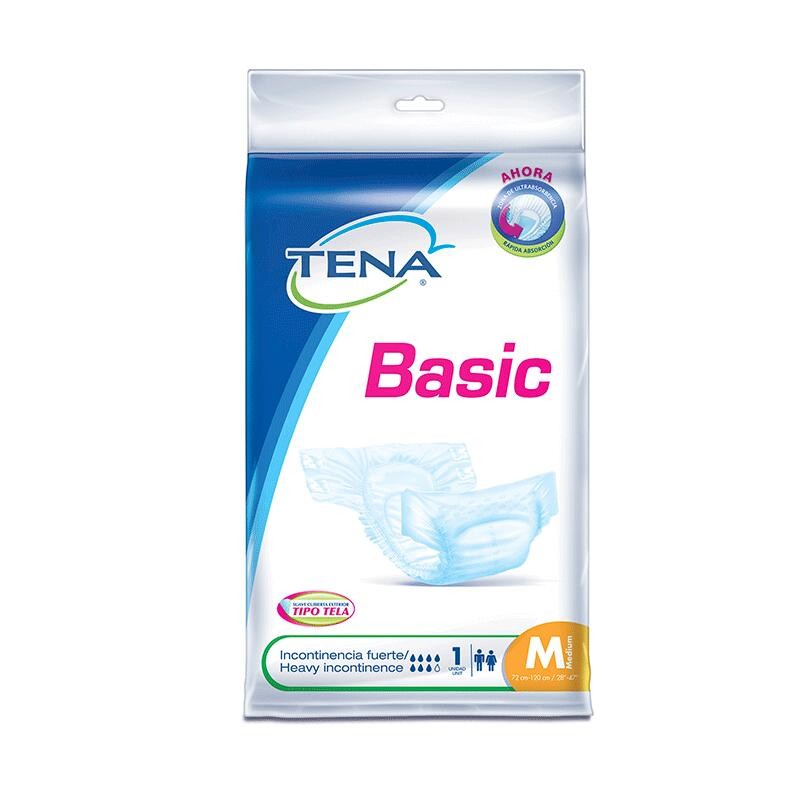 Pañal Tena Basic M 1 Und