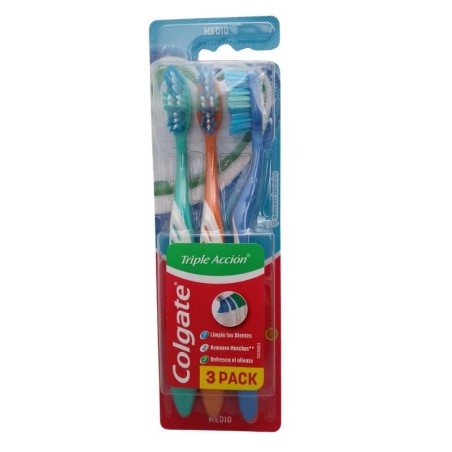 Colgate Cepillo Triple Acción X3Uni