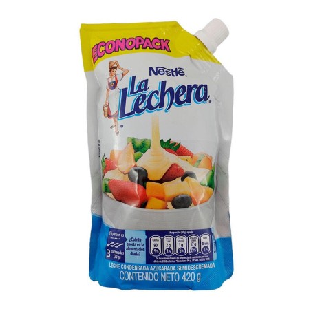 Leche Condensada La Lechera Econopack 420gr