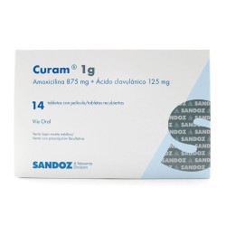 Curam 1g Sandoz 14 Tabletas