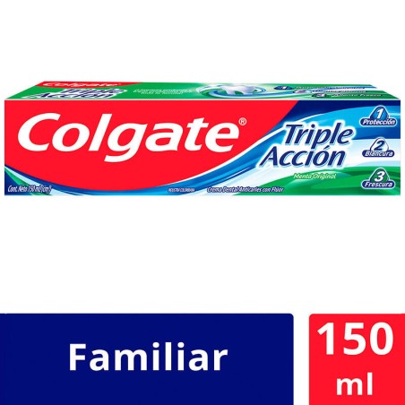 Crema Dental Colgate Triple Acción 150mL