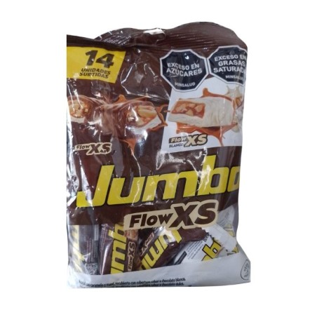 Chocolate Jumbo Flow XS 14 unidades 126G