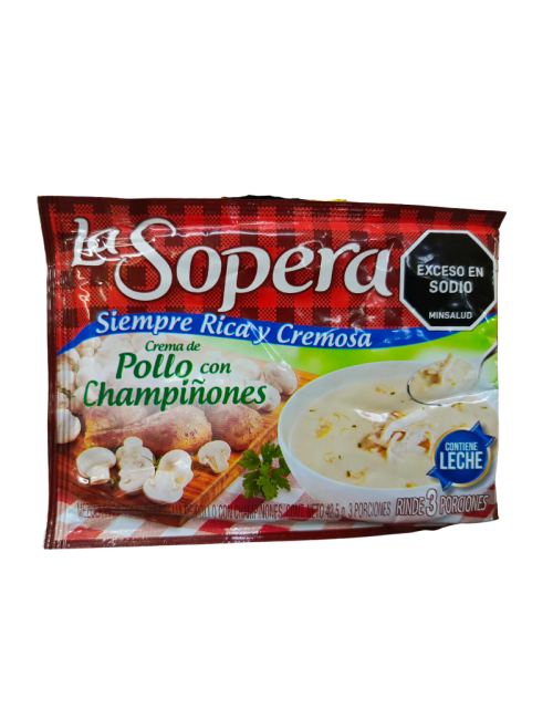 Crema Sopera Pollo con...