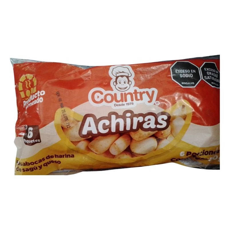 Achiras Country X6 Unidades X150Gr