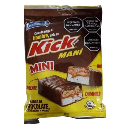 Chocolate Kick Mani Mini X12 unidades X162Gr