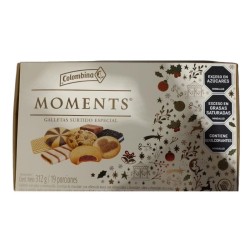 Galletas Surtido Especial Moments Dorada X312Gr