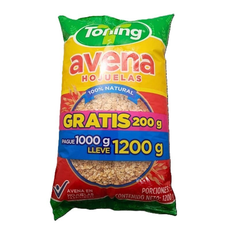 Avena Hojuelas Toning 1200 gr