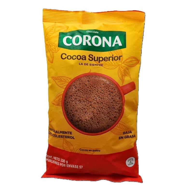 Chocolate Corona Cocoa Superior Sabor Canela - Arequipe (Polvo) 120 gr