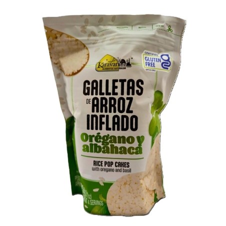 Cereal Karavansay Galletas De Arroz Inflado 60 gr