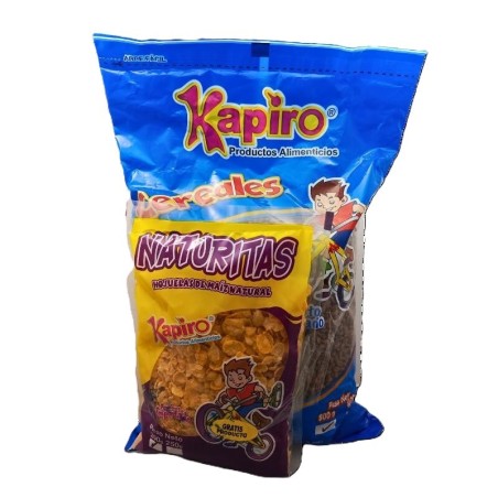 Cereal Kapiro Cocoa Rice 800 gr + Hojuelas 200gr