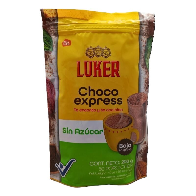 Chocolate Luker Sin Azúcar 200gr