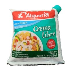 Crema de Leche Alquería Deslactosada 400 gr