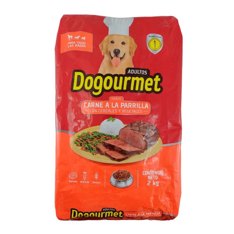 Dogourmet Adultos Carne a la Parrilla 2000gr