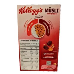 Cereal Kellogg´s Musli Arándanos 300gr