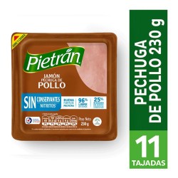 Jamón Pechuga Pollo Pietran Zenú 230gr